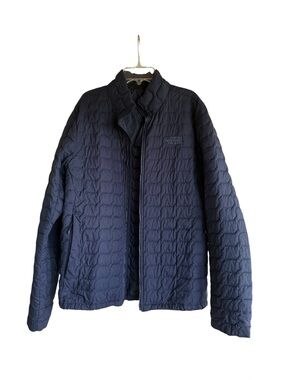 The North Face ThermoBall Jacket Men's M Navy Blue Packable Insulated Puffer